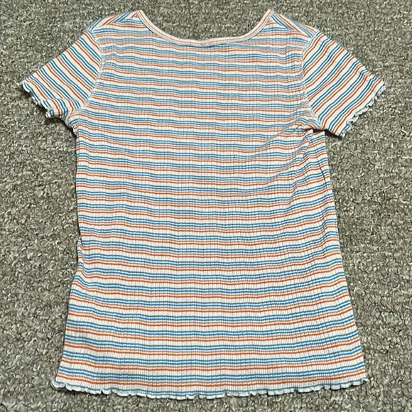 Striped girls shirt set - Picture 2 of 4